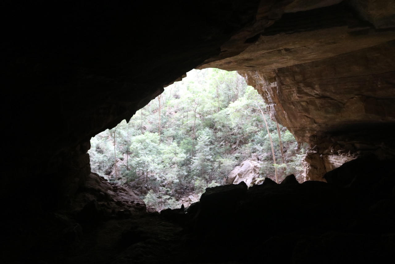 Entrée grotte
