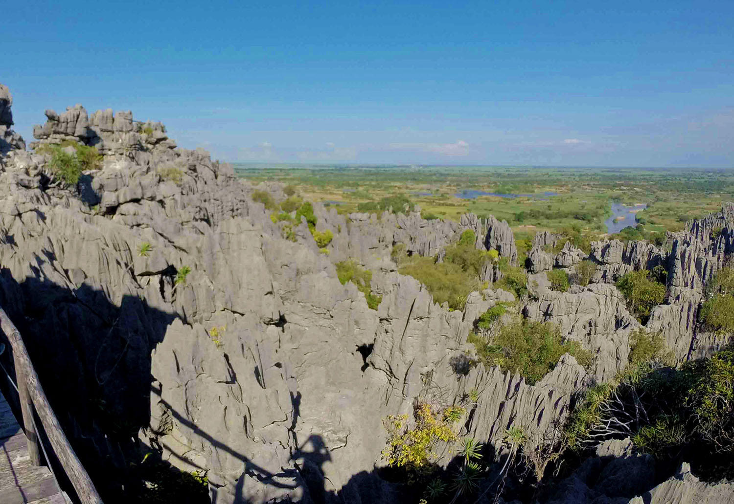Vue aérienne réserve