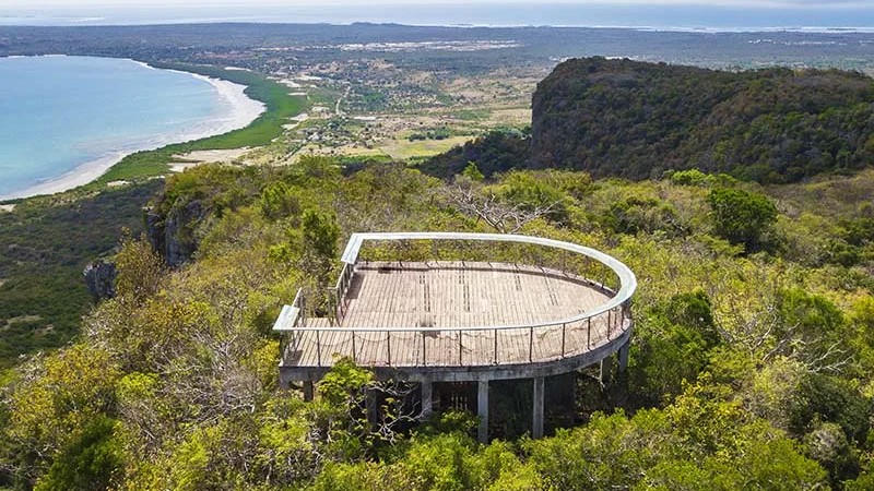Plateforme vue mer